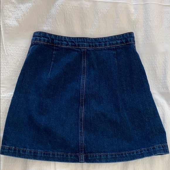 Topshop denim button down skirt - Picture 2 of 3